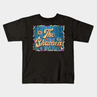 Vintage Shamen Name Flowers Limited Edition Classic Styles Kids T-Shirt